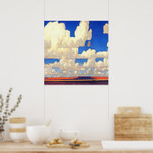 メイナード・ディクソン著「クラウド・ワールド」 ポスター (キッチン)