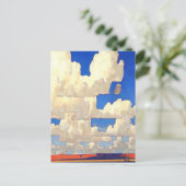 メイナード・ディクソン著「クラウド・ワールド」 ポストカード (スタンド正面)