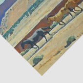 メイナード・ディクソン著「ナバホの荒野」 薄葉紙 (詳細)