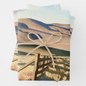 メイナード・ディクソン著「ネバダ・ヒルズ」 ラッピングペーパーシート (インサイチュ)