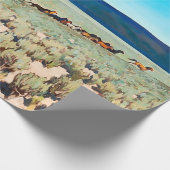 メイナード・ディクソン著「ワイルドホースカントリー」 ラッピングペーパー (角)