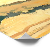 メイナード・ディクソン著「大きい石・バレー・ユタ」 ポスター (角)