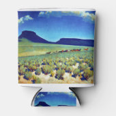 メイナード・ディクソン野生馬国 缶クーラー (正面)