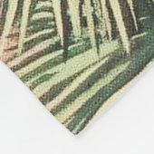 メイナード・ディクソン『カウカントリー』 フリースブランケット (角)