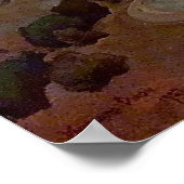 メイナード・ディクソン『ネバダの野生馬』 ポスター (角)