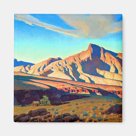 メイナード・ディクソン・ホーム・オブ・ザ・デザートラット マグネット (正面)