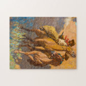 メイナード・ディクソン、ランチマン ジグソーパズル (横)