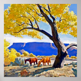 メイナード・ディクソン『十月の平和』 ポスター