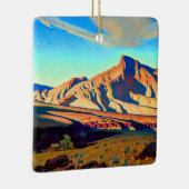 メイナード・ディクソン『砂漠のネズミの故郷』 セラミックオーナメント (右)