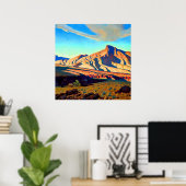 メイナード・ディクソン『砂漠のネズミの故郷』 ポスター (ホームオフィス)