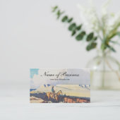 メイナードDixonオープン範囲クラシック西ランドスケープ 名刺 (スタンド正面)