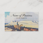 メイナードDixonオープン範囲クラシック西ランドスケープ 名刺 (正面)