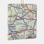 メイナードMAヴィンテージマップ セラミックオーナメント (右)