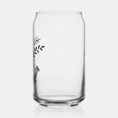 メイパーソナライズされた誕生フラワーリリー・オブ・ザ・バレー ガラス缶 (左)