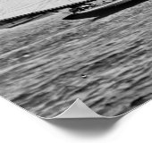 メイフラワーとガラテアスタートアメリカズカップ1886 ポスター (角)