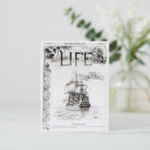 メイフラワーのフロントカバー'ライフ' ポストカード (スタンド正面)