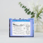 メイフラワーの教育、歴史、計画 ポストカード (スタンド正面)