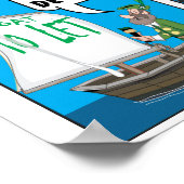 メイフラワーの海賊ウンチデッキ ポスター (角)