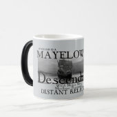 メイフラワーの遠縁者 モーフィングマグカップ (正面左)