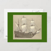 メイフラワーはがき ポストカード (正面/裏面)