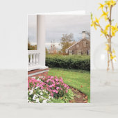 メイフラワーソサエティハウスから表示 カード (黄色い花)