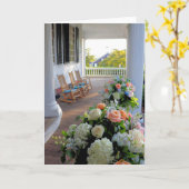 メイフラワーソサエティハウスフロントポーチ カード (黄色い花)