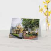 メイフラワーソサエティハウスプリマスMA カード (黄色い花)