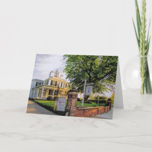 メイフラワーソサエティハウスプリマスMA カード (正面)