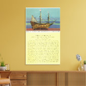 メイフラワーモデル キャンバスプリント (インサイチュ (リビング))