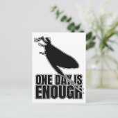 メイフラワーワンデイフライ – 昆虫学ギーク ポストカード (スタンド正面)