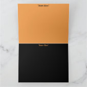 メイフラワー七面鳥 カード (内部)