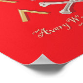 メイフラワー大尉のエイブリー大尉の国旗 ポスター (角)