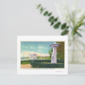 メイフラワー女性へのメモリアルポルティコビュー ポストカード (スタンド正面)