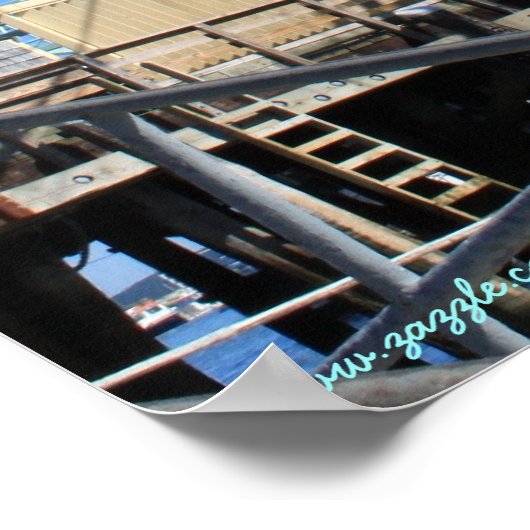 メイフラワー帆船写真ポスター ポスター (角)