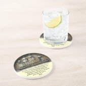 メイフラワー – 石彫り感謝祭コースター コースター (側面)