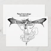 メイブの精, 妖精の女王 招待状 (正面/裏面)