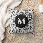 メイヘモノグラムのム クッション (ブランケット)