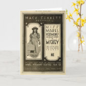 メイベル・ノルマン1917出展者アドフィ静かルム カード (黄色い花)