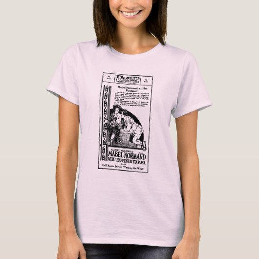 メイベル・ノルマン1921年のローザ事件 Tシャツ (正面)