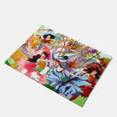 『メイポのまわりにール』フェアリーアート著M T Ross ドアマット (アングル)