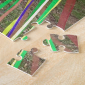 メイポールカラフルリボンベルタンお祝い ジグソーパズル (側面)