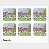 メイポール踊り1991 スクエアシール (シート)