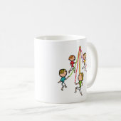 メイポール踊り コーヒーマグカップ (正面右)