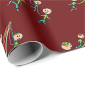 メイポール踊り ラッピングペーパー (ロールコーナー)