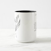 メイメイド・オブ・オーナー(花嫁付き添い人) | リリーオブバレー誕生花 マグカップ (中央)