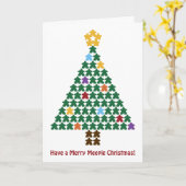 メイメリールクリスマスツリーカード カード (黄色い花)
