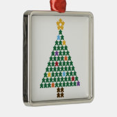 メイメリールクリスマスツリーメタルオーナメント メタルオーナメント (右)