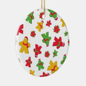 メイメリールクリスマスボードゲームパターン セラミックオーナメント (右)