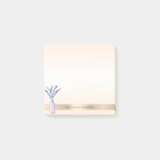 メイモダンソン・ジャー・ラバンダーパーソナライズされた- ポストイット (正面)