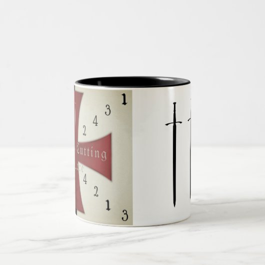 メイヤースクエアコーヒーマグ ツートーンマグカップ (中央)